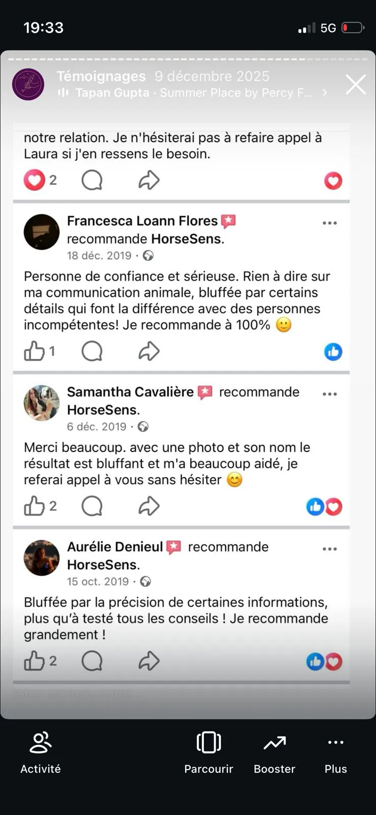 Avis client HorseSens