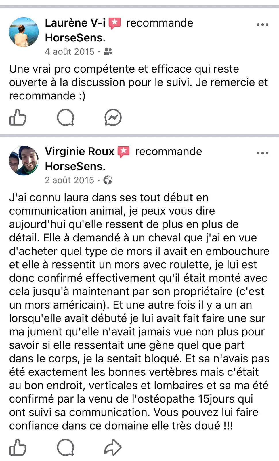 Avis client HorseSens