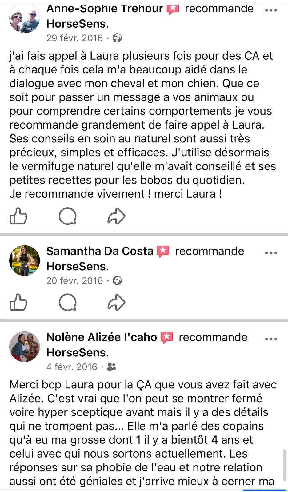 Avis client HorseSens