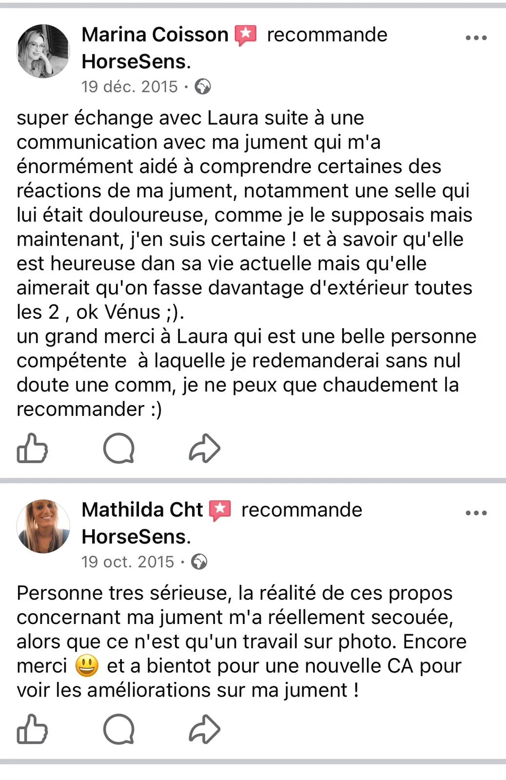 Avis client HorseSens