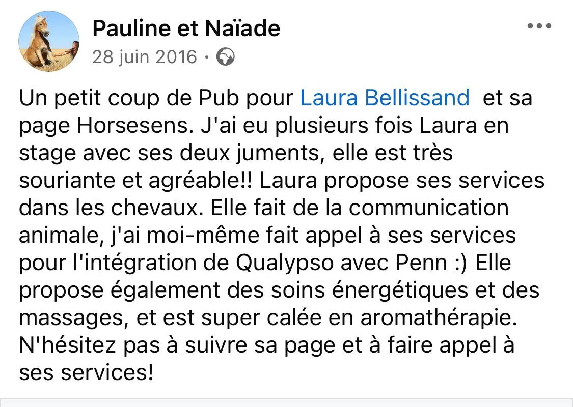 Avis client HorseSens