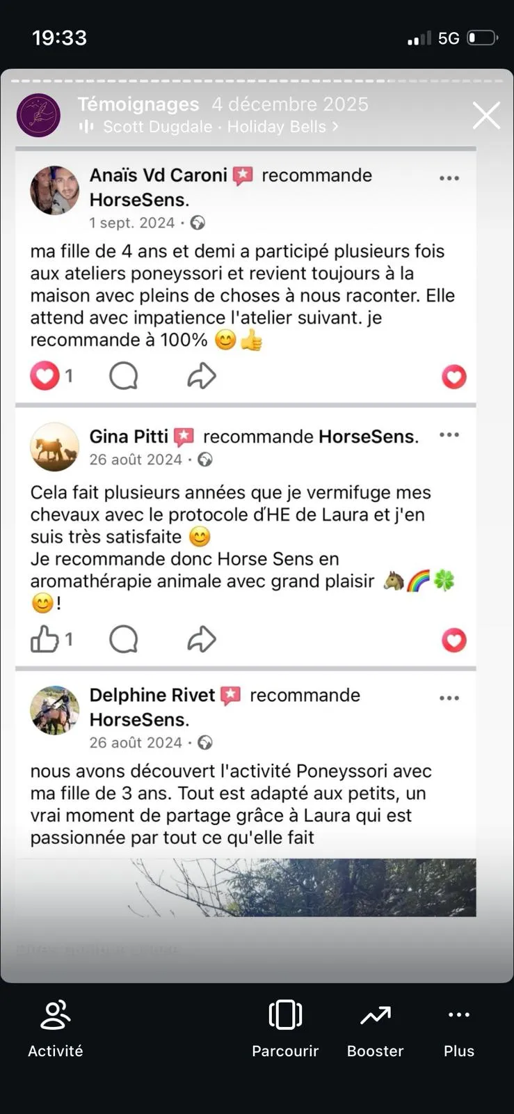 Avis client HorseSens