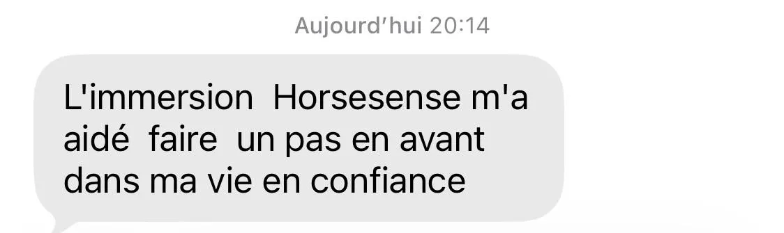 Avis client HorseSens