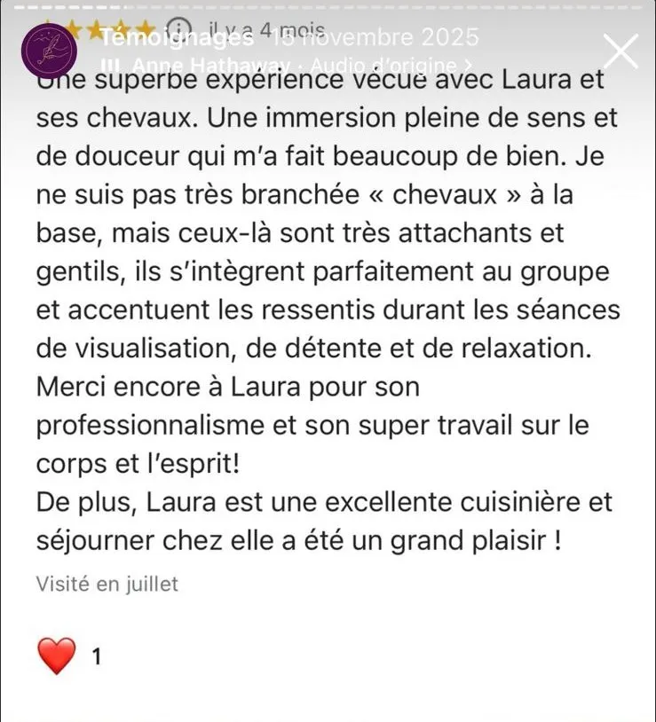 Avis client HorseSens