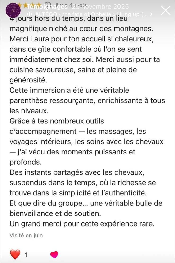 Avis client HorseSens