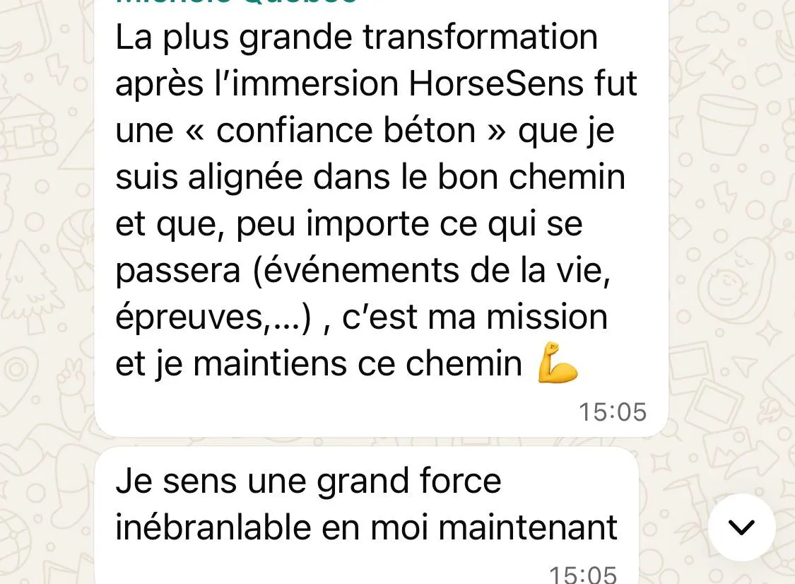 Avis client HorseSens