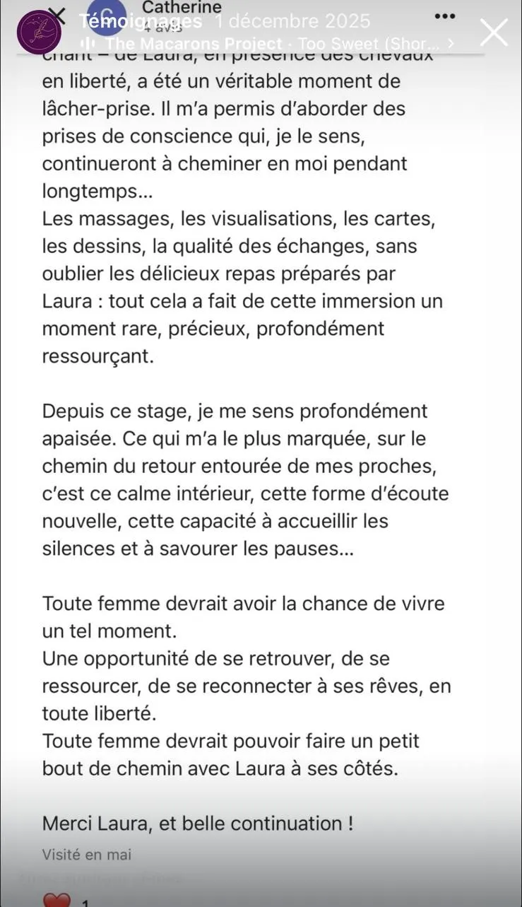 Avis client HorseSens