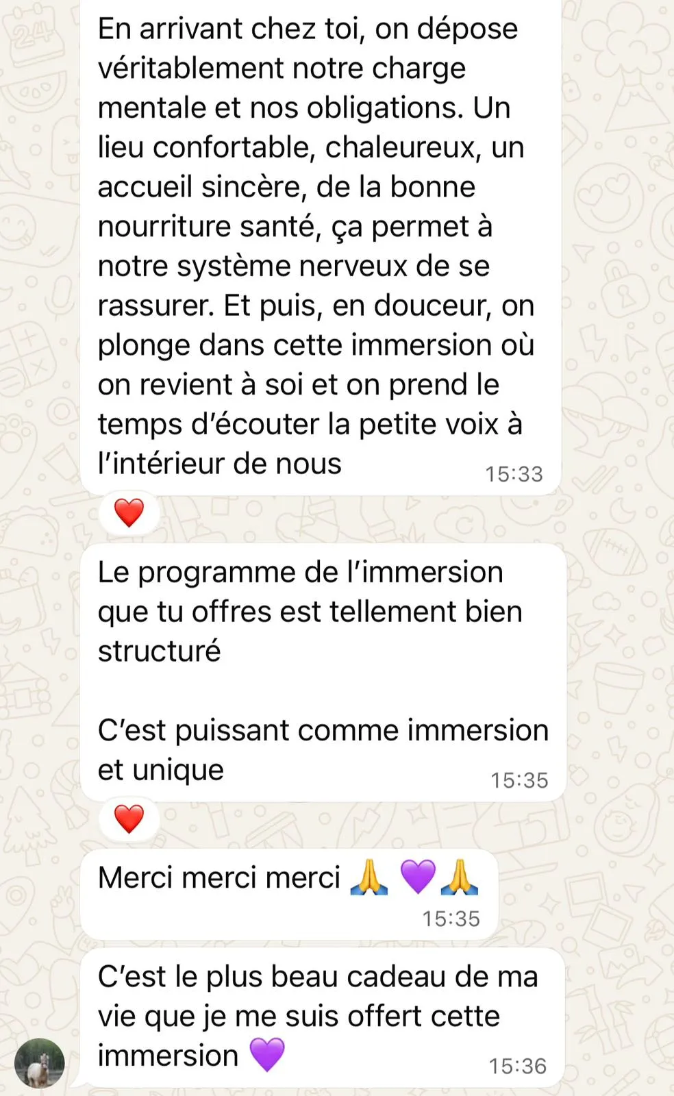 Avis client HorseSens