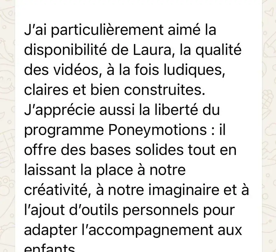 Avis client HorseSens