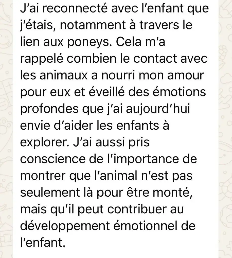 Avis client HorseSens