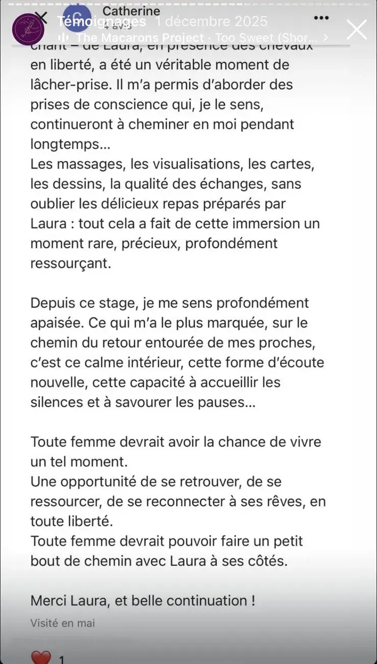 Avis client HorseSens