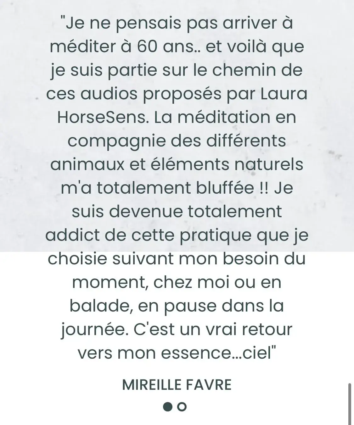 Avis client HorseSens